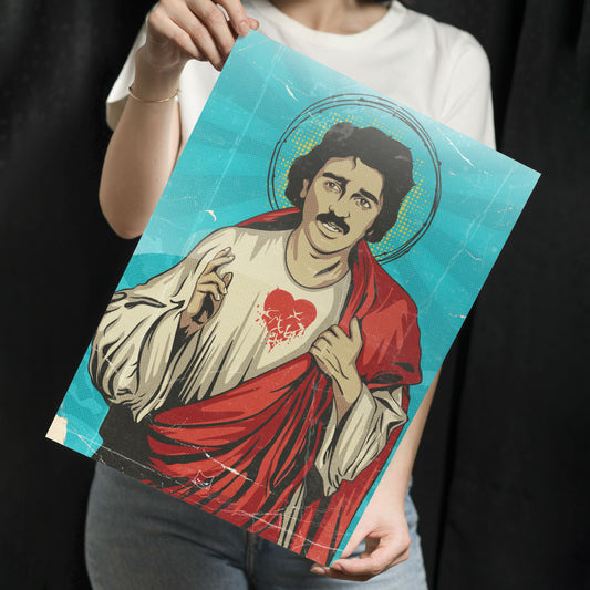 The Sacred Heart of Andavar Metal Poster