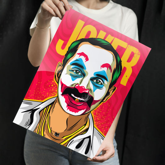 FaFa Joker Metal Poster