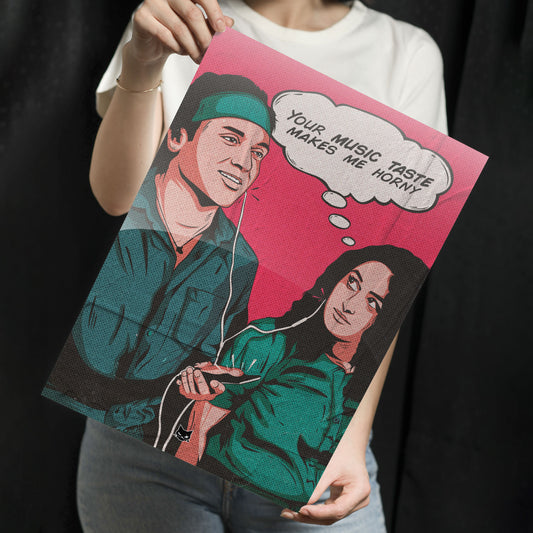 Music Taste Metal Poster