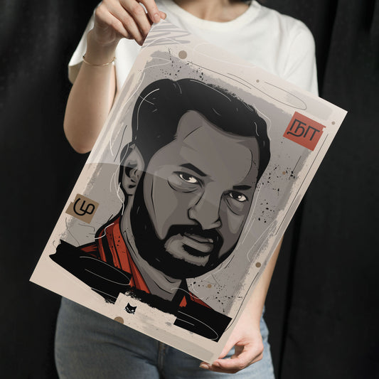 Na Muthukumar Tribute Metal Poster