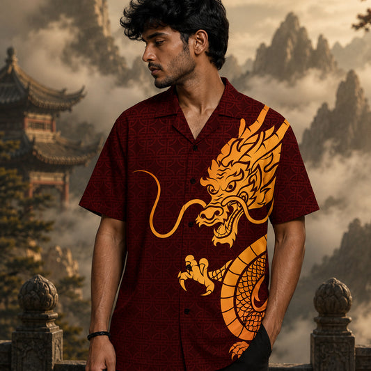 Imperial Dragon Hawaiian Shirt