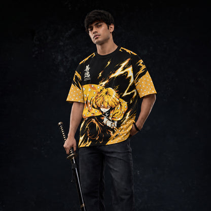 Zenitsu Thunderclap Oversized Jersey