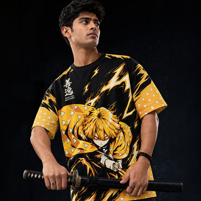 Zenitsu Thunderclap Oversized Jersey