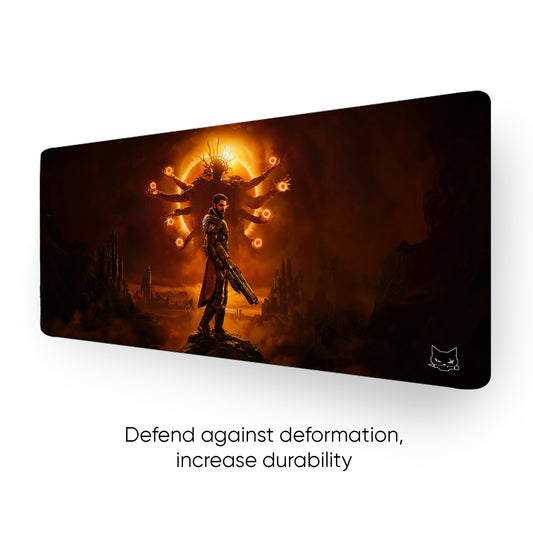Saros Stitched Desk Mat