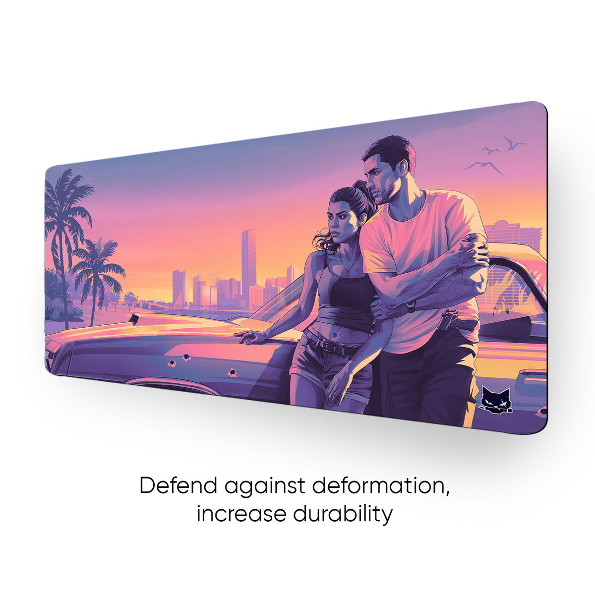 Partners in Crime Classic Desk Mat