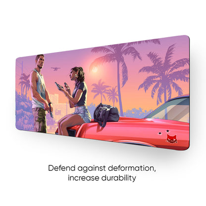 Vice City Sunset Classic Desk Mat