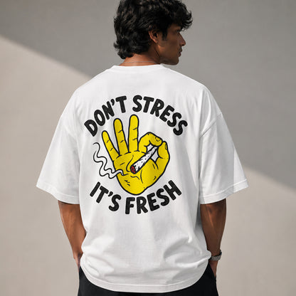 Don’t Stress Oversized Jersey