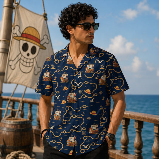 Straw Hat Voyage Hawaiian Shirt