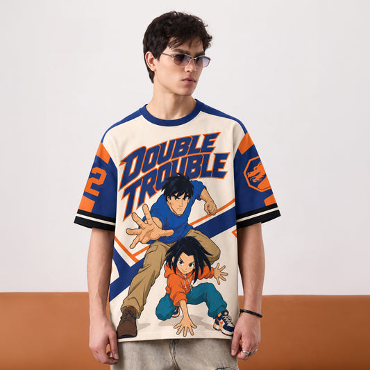Double Trouble Oversized Jersey