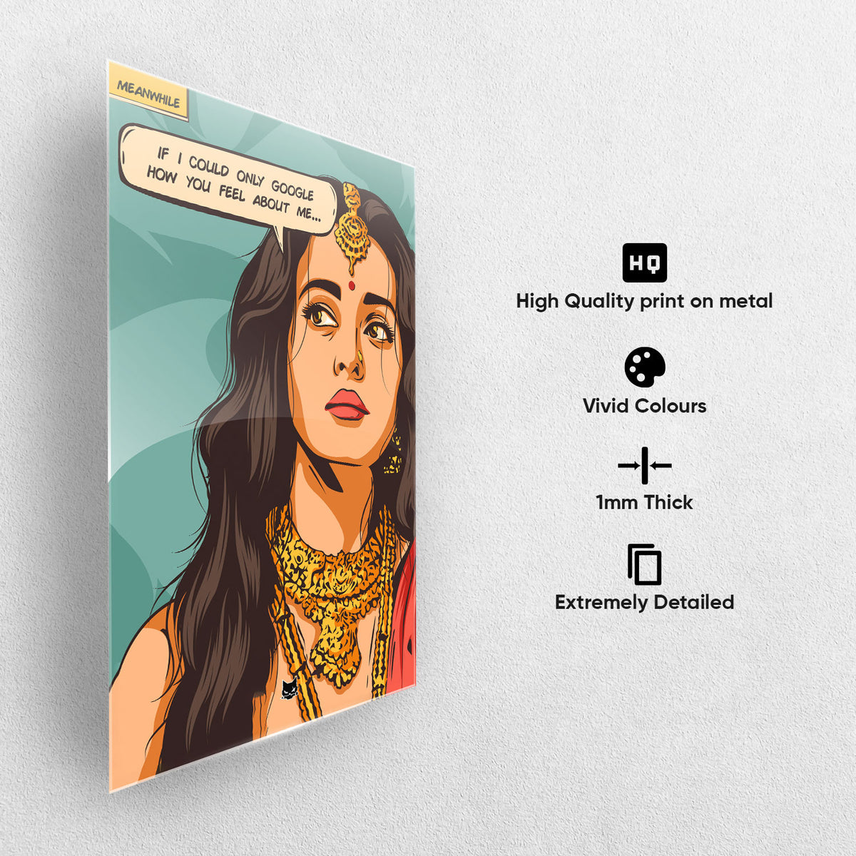 Nandini Metal Poster