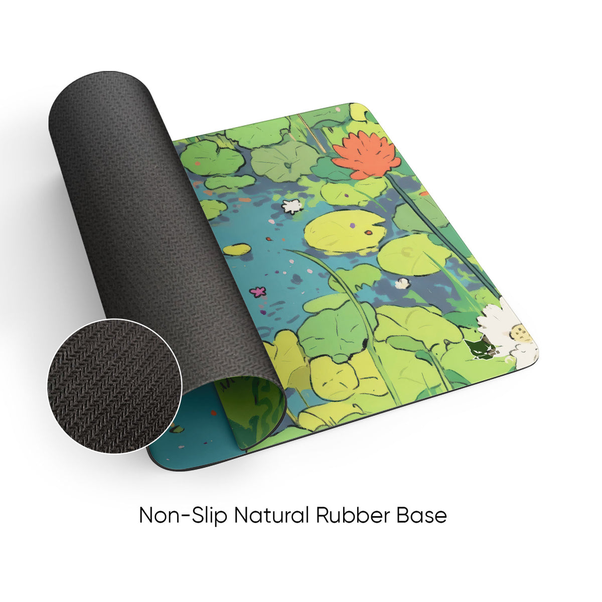 Cat and Coffee Classic Desk Mat