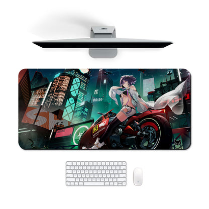 Neon Rider Classic Desk Mat