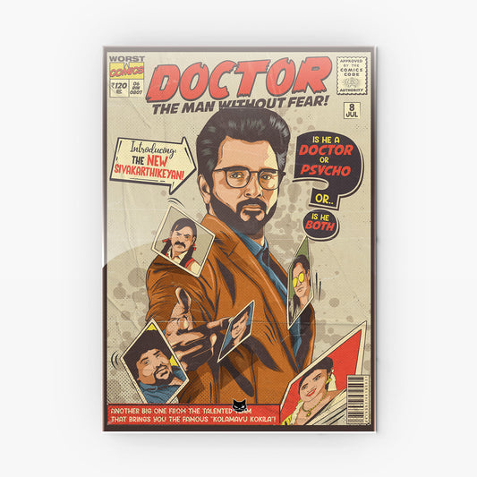 Doctor Tribute Metal Poster
