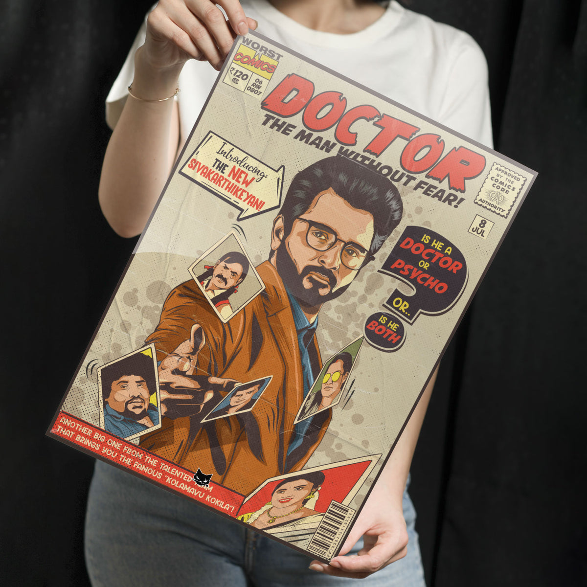 Doctor Tribute Metal Poster