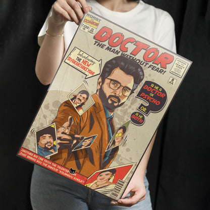 Doctor Tribute Metal Poster