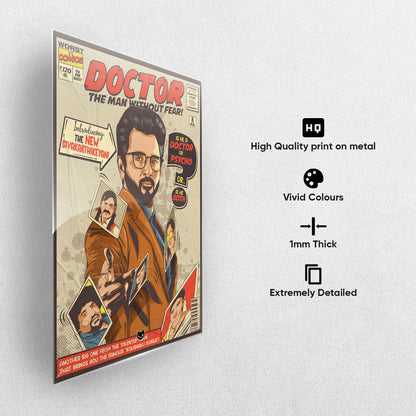 Doctor Tribute Metal Poster