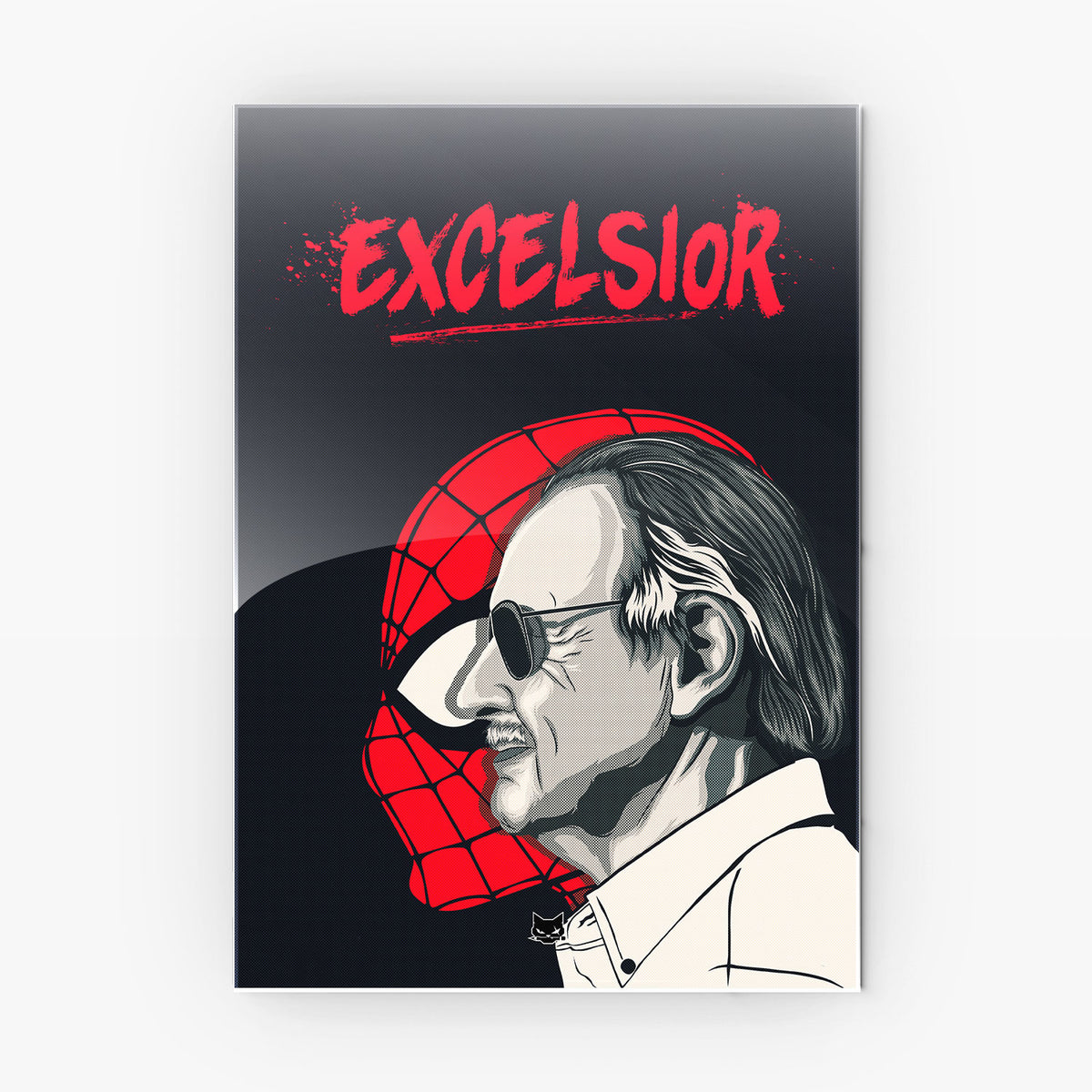 Excelsior Metal Poster
