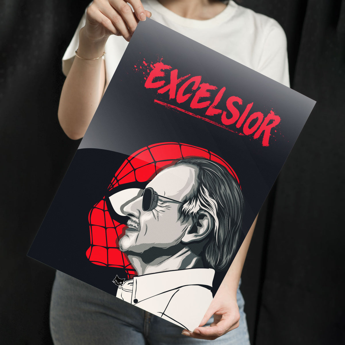 Excelsior Metal Poster