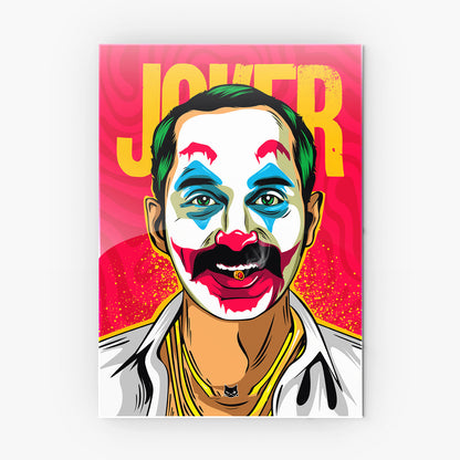 FaFa Joker Metal Poster