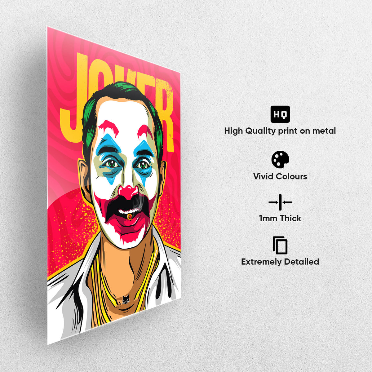 FaFa Joker Metal Poster