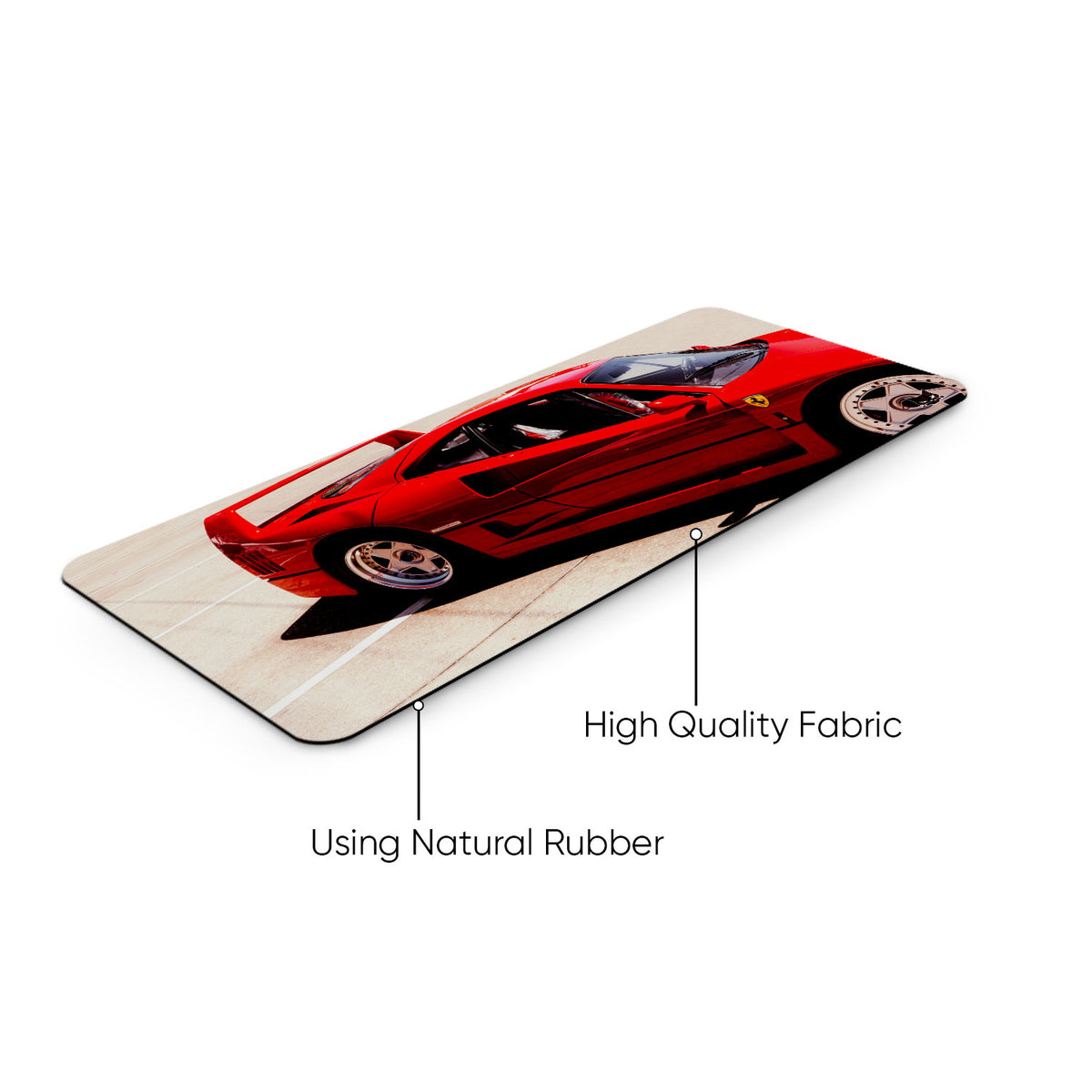 Rosso Legend Classic Desk Mat