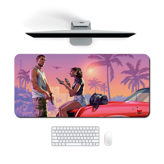 Vice City Sunset Classic Desk Mat