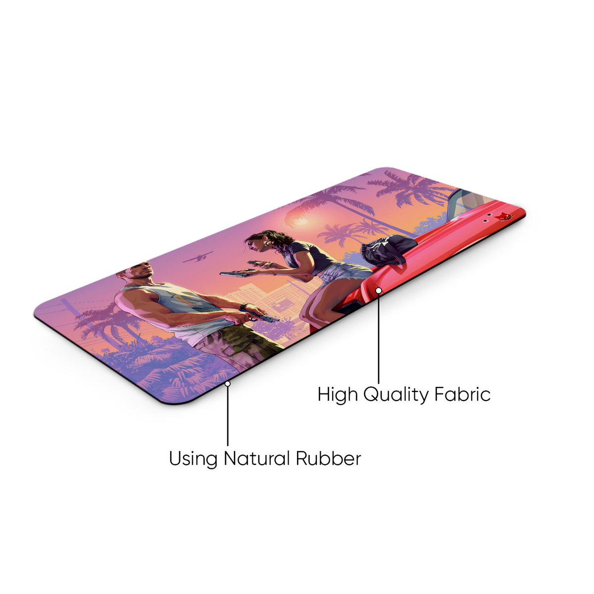 Vice City Sunset Classic Desk Mat