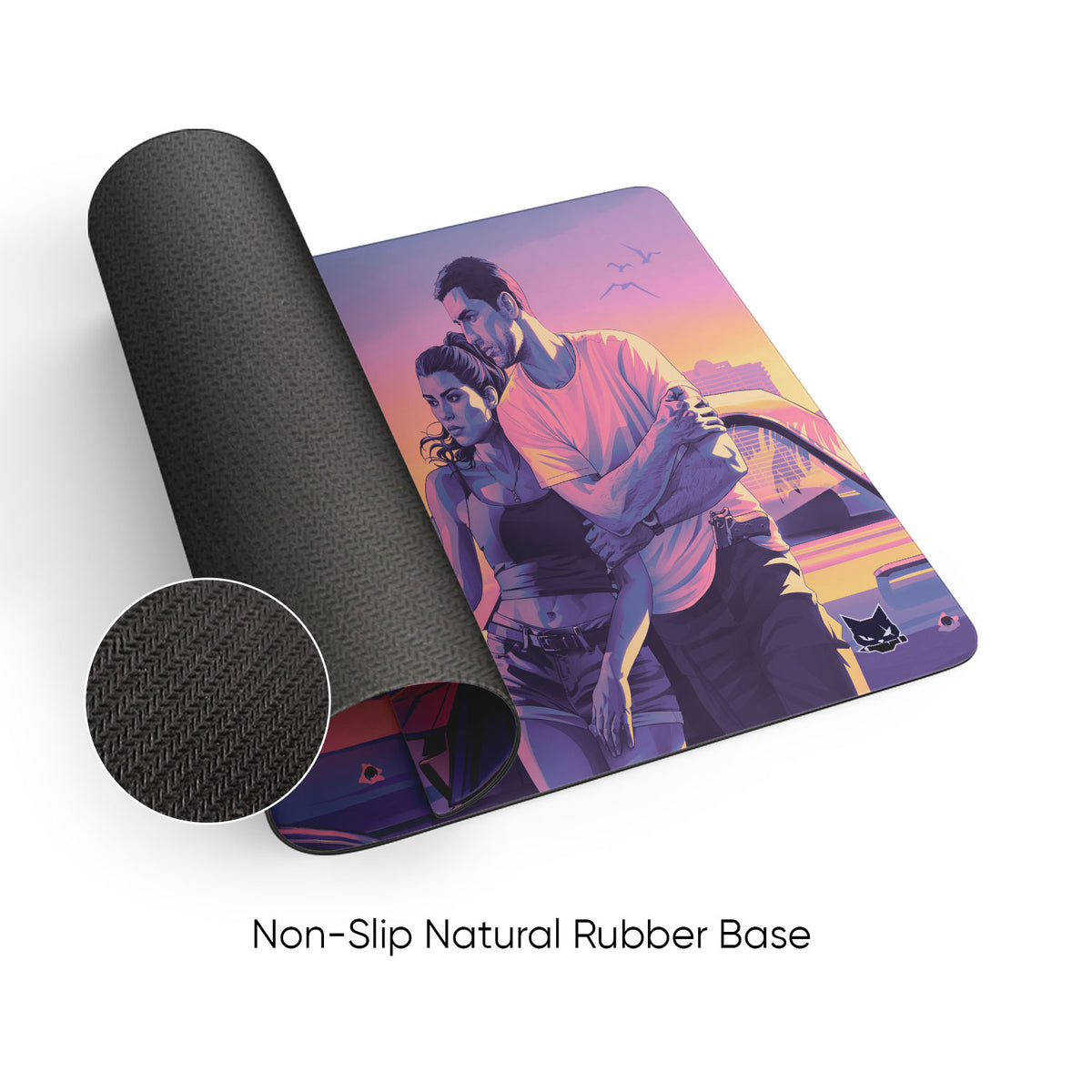 Partners in Crime Classic Desk Mat