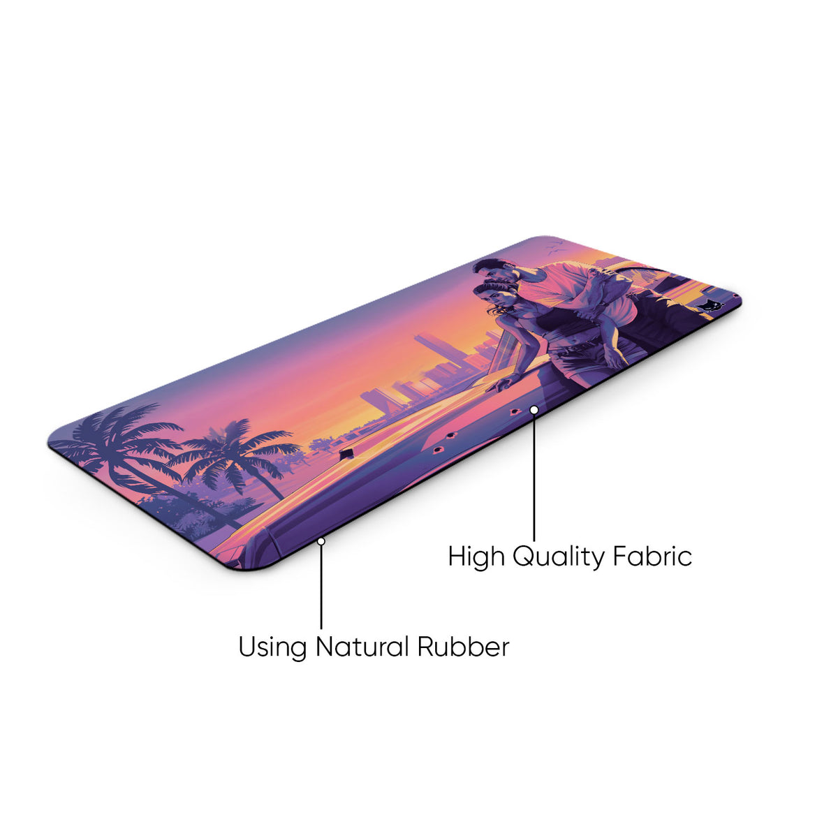 Partners in Crime Classic Desk Mat