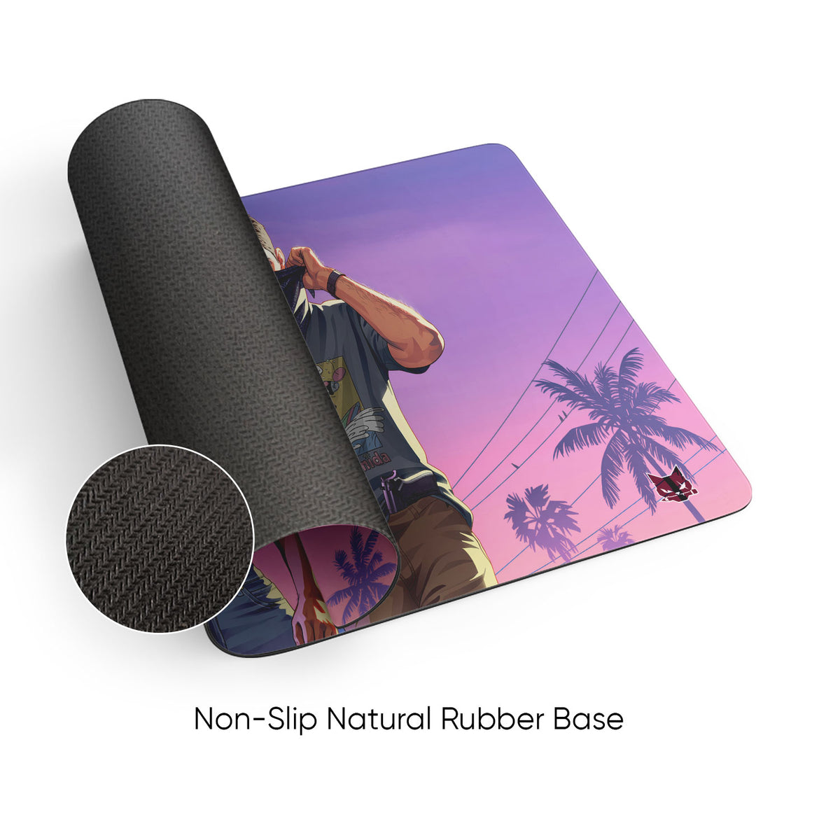 Bandit Sunset Classic Desk Mat