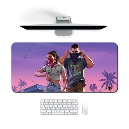Bandit Sunset Classic Desk Mat