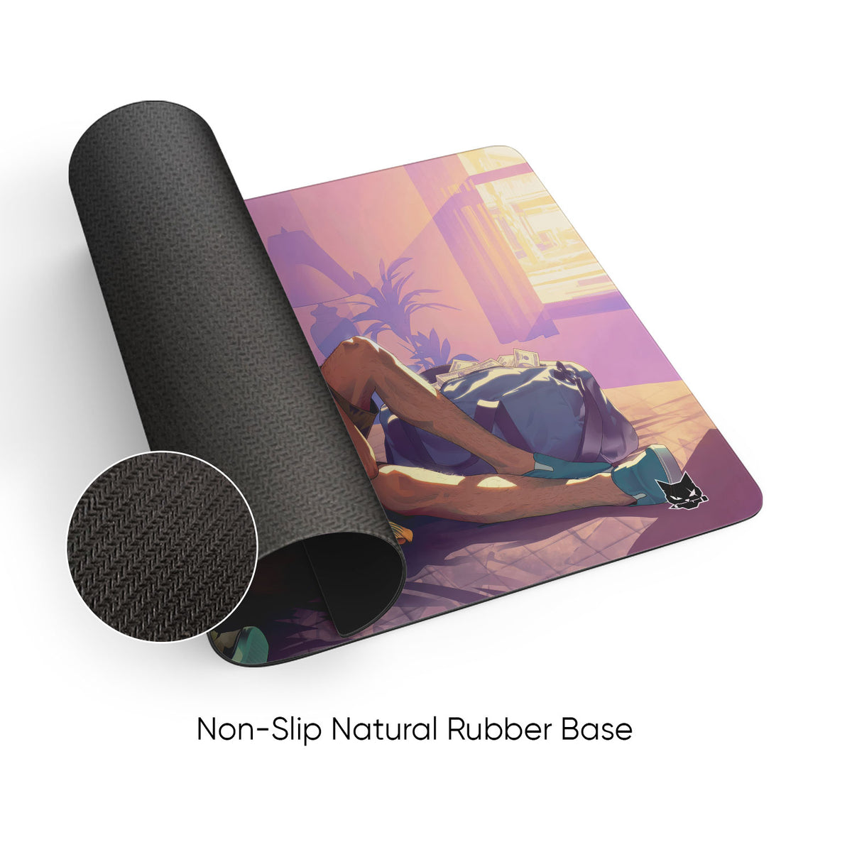 Golden Hour Hideout Classic Desk Mat