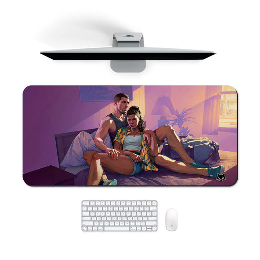 Golden Hour Hideout Classic Desk Mat