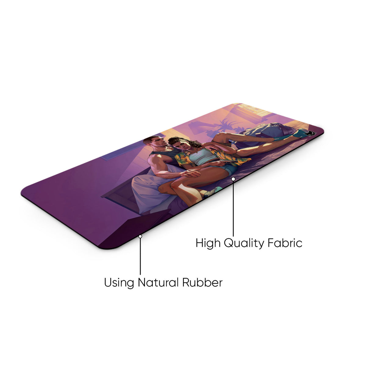Golden Hour Hideout Classic Desk Mat