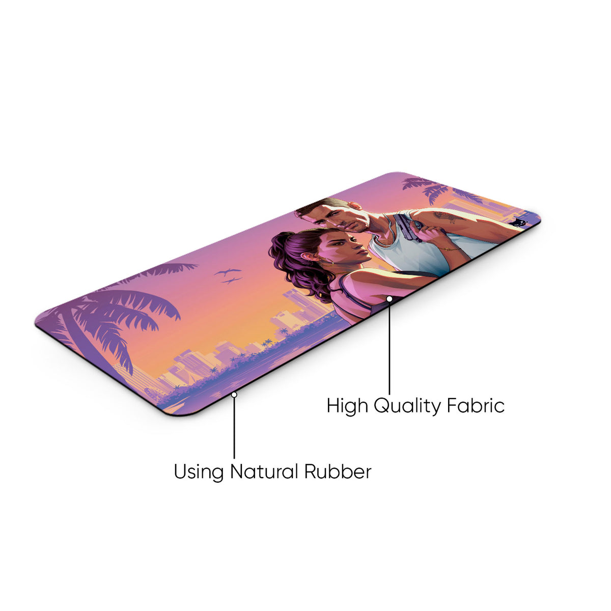 Love & Lawlessness Classic Desk Mat