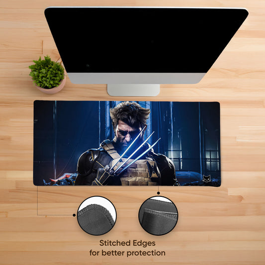 Claws Unleashed Stitched Desk Mat