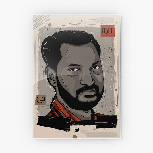 Na Muthukumar Tribute Metal Poster
