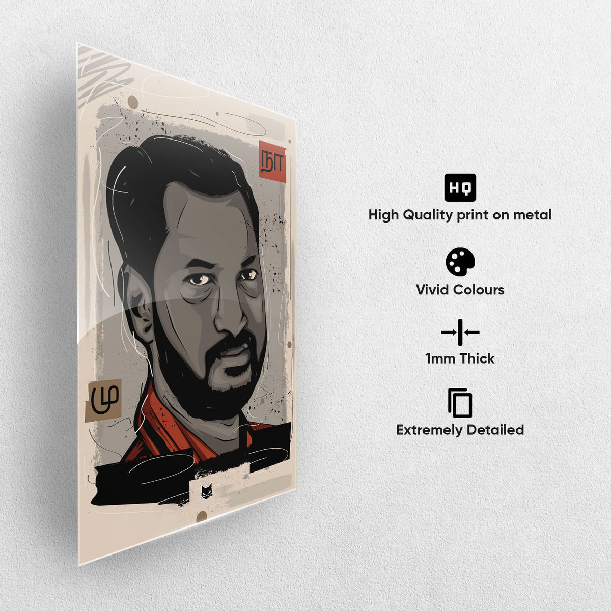 Na Muthukumar Tribute Metal Poster