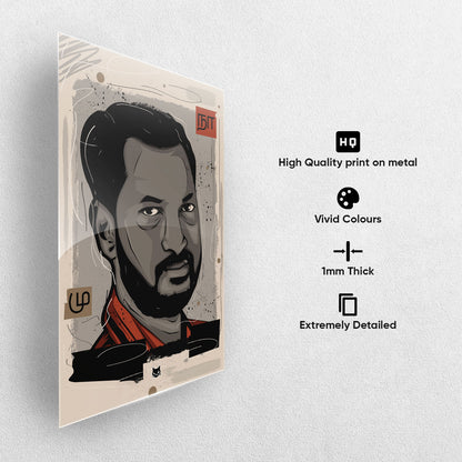 Na Muthukumar Tribute Metal Poster