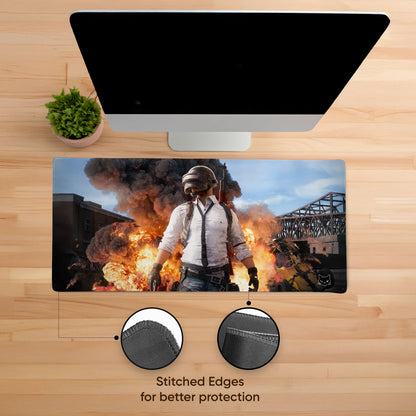 PUBG Stitched Desk Mat