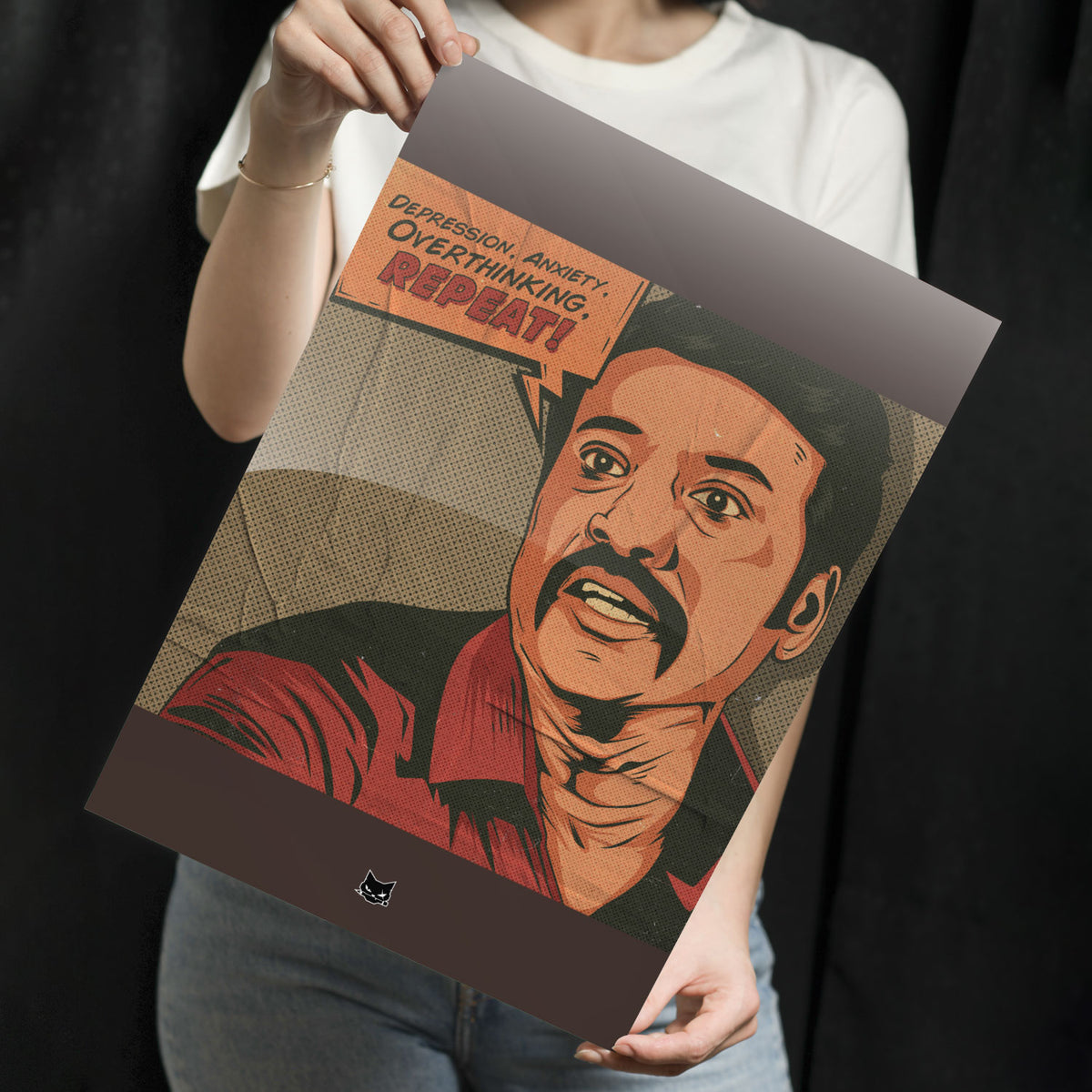 Repeatu Metal Poster