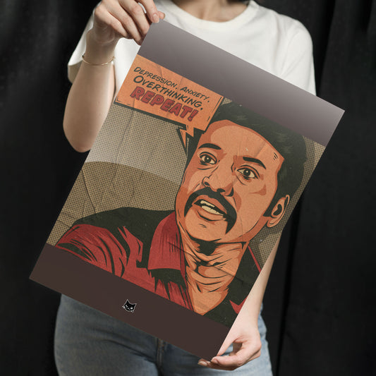 Repeatu Metal Poster