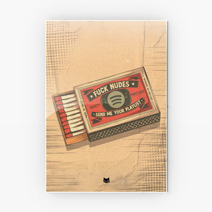 Your Playlist Metal Poster