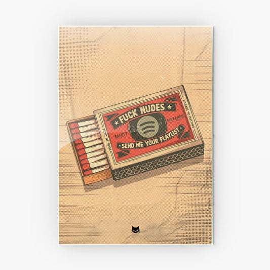 Your Playlist Metal Poster