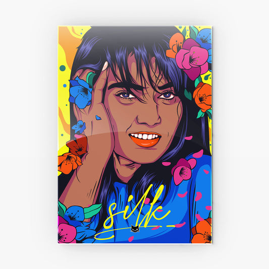 Silk Metal Poster
