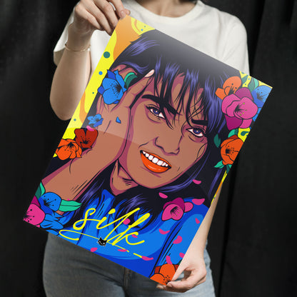 Silk Metal Poster