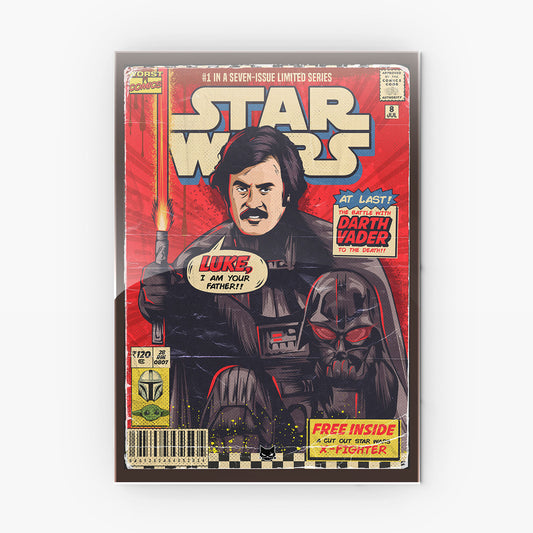 Superstar Wars Metal Poster