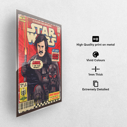 Superstar Wars Metal Poster