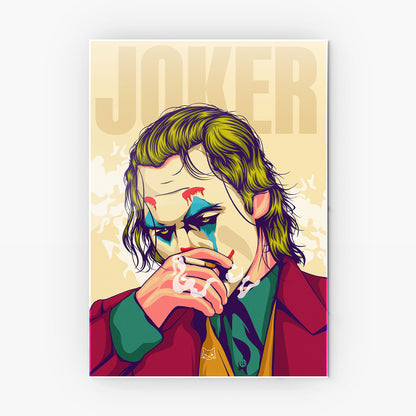 Joker Metal Poster