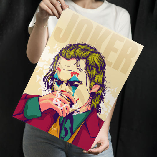 Joker Metal Poster